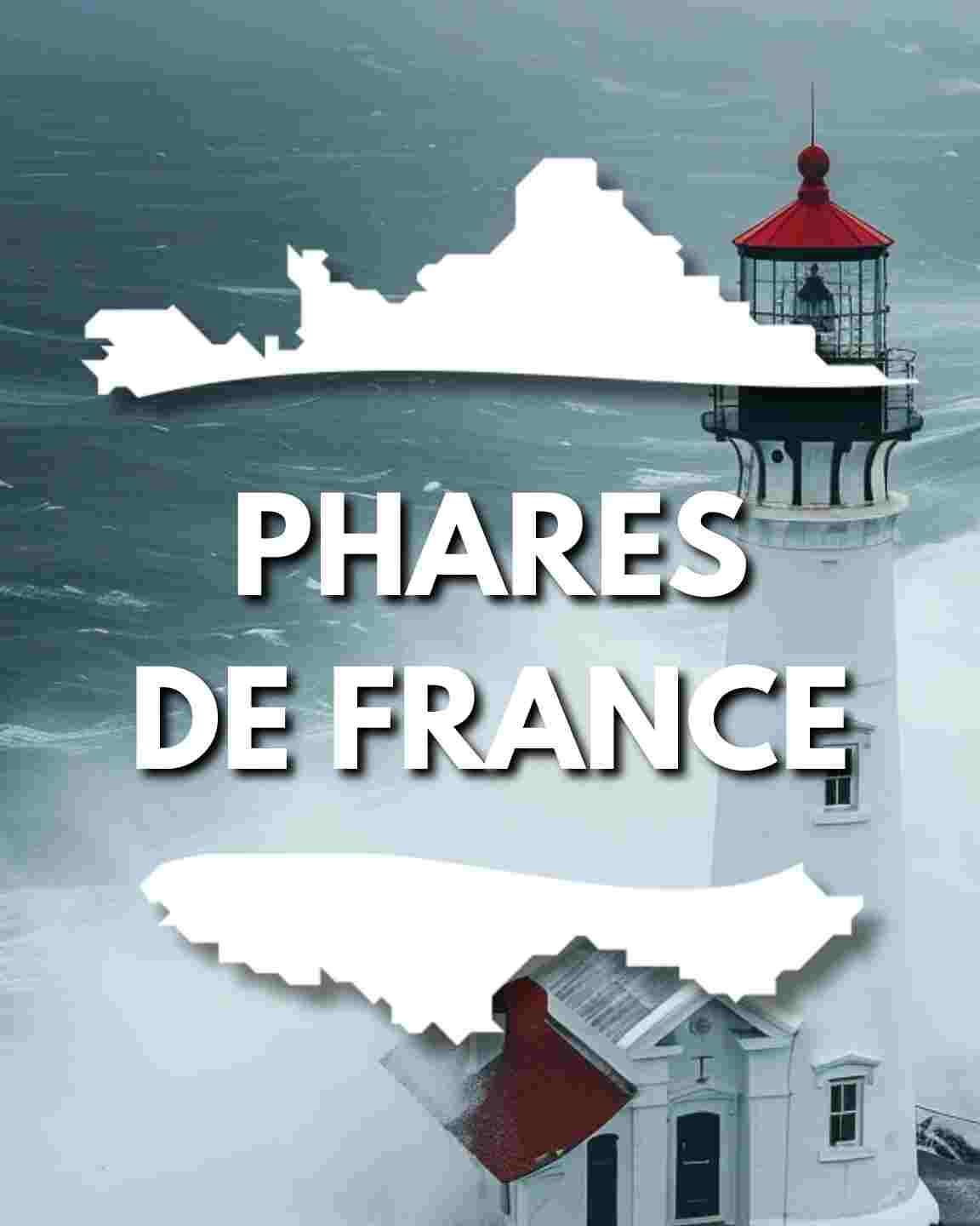 Poster Phares De La Manche - Décoration Marine à Encadrer - Neuf Roulé Ou à Plat