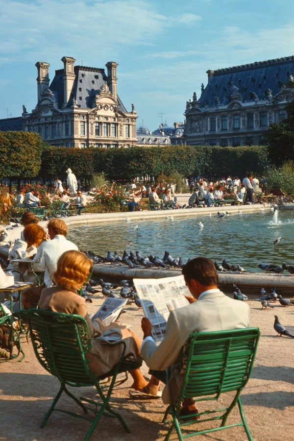 Affiche Louvre vintage - Paris 1980