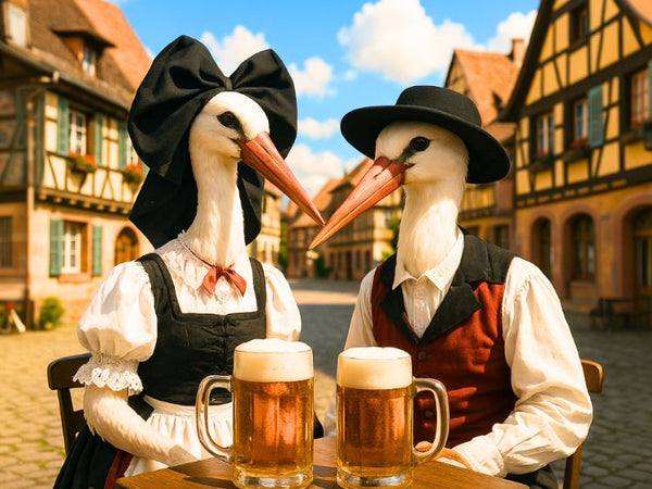 Affiche Alsace - Poster à la santé de l'Alsace
