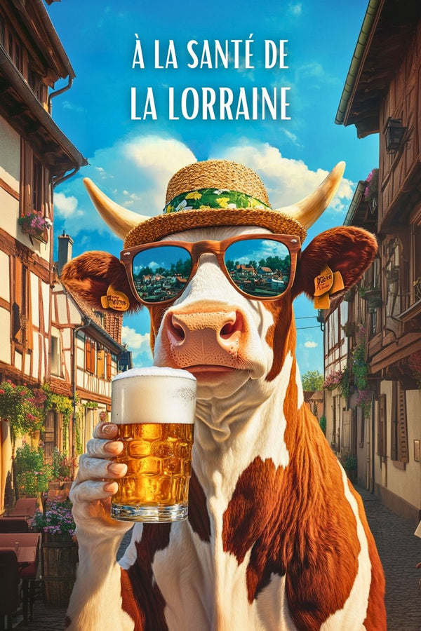Affiche Lorraine - À la santé !