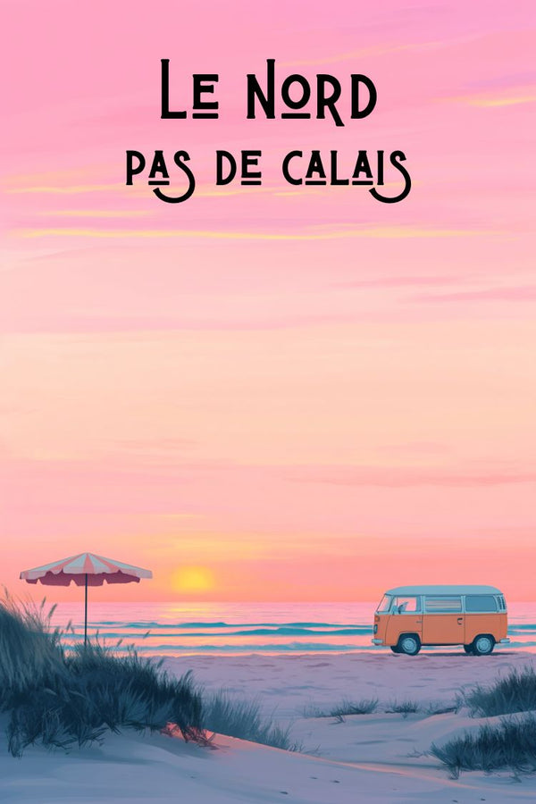 Affiches, Vintage, Nord Pas de Calais, Tendance, Déco, Produit, Design, Rétro, Maison, Décoration murale