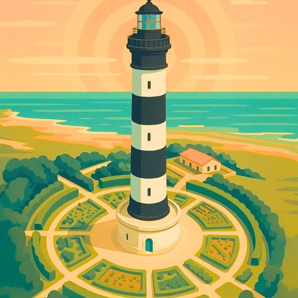 Affiche Phare de Chassiron – Île d'Oléron