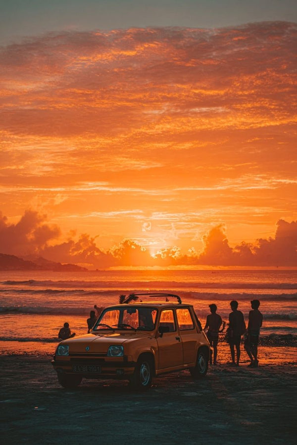 Affiche Voitures Renault Nostalgie