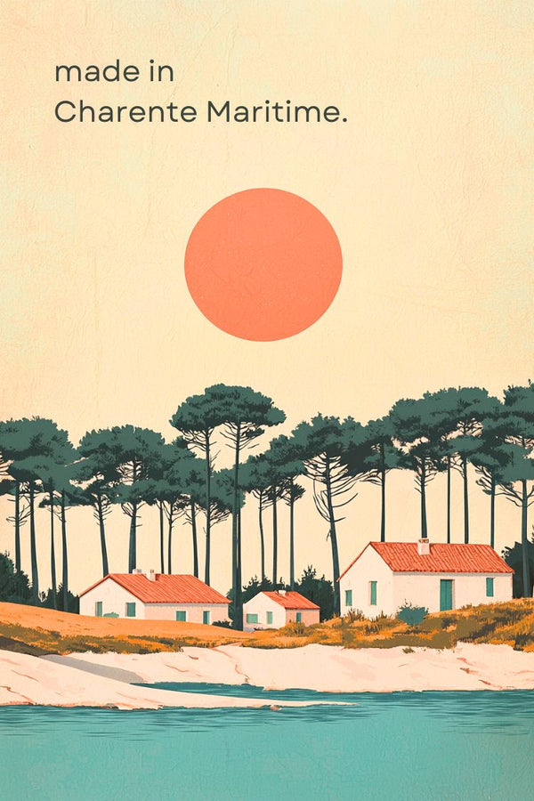 Affiches, Aesthetic, Minimalistes, Charente-Maritime, Décoration, Design, Minimalisme, Art Mural, Esthétique, Français.