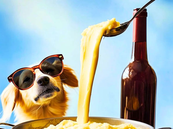Affiche, Humour, Aligot, Plat, Marrant, Sud-Ouest, Chien, Décoration, Cadeau, Cuisine.