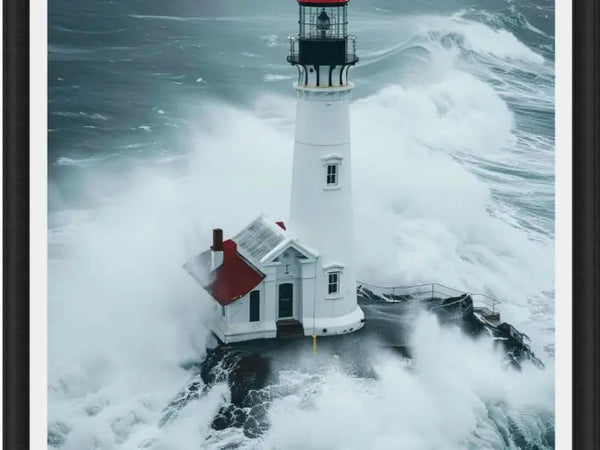 Affiche Phare dans la Tempête