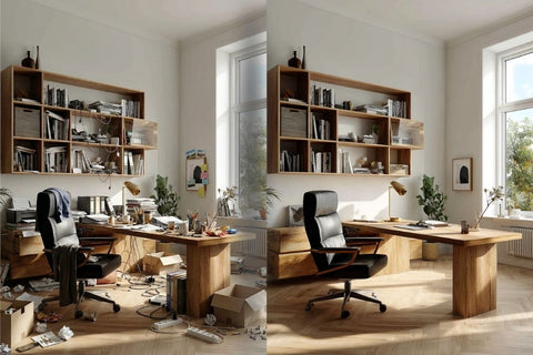 Aménager votre bureau : l'importance des visuels dans votre productivité (et votre moral)