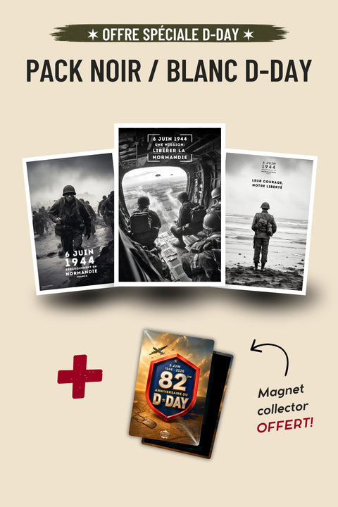 Pack D-Day Noir et Blanc