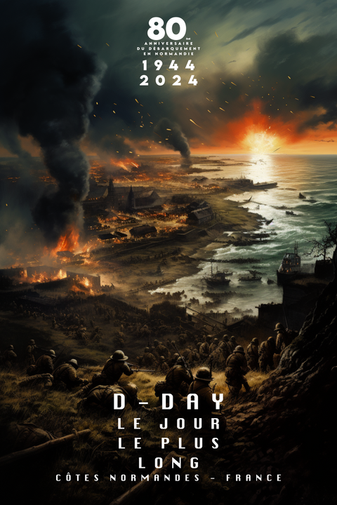 Affiche Dday L'homme du 6 juin 1944 - Le Jour le plus long