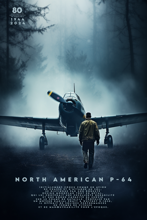 North American P-64 Seconde Guerre mondiale