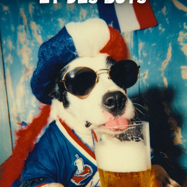Affiche des Bières et des Buts - Fan de Foot