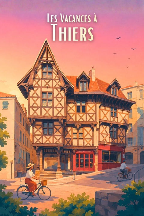 Affiche Thiers - Maison, Déco, Cadeau