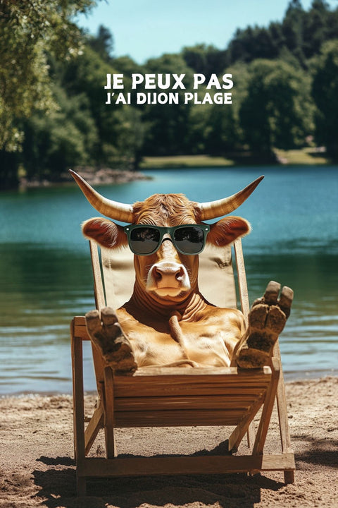 Affiche de Dijon - J'ai Dijon Plage