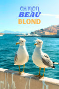 Affiche Marseille Blond drole humour poster murale