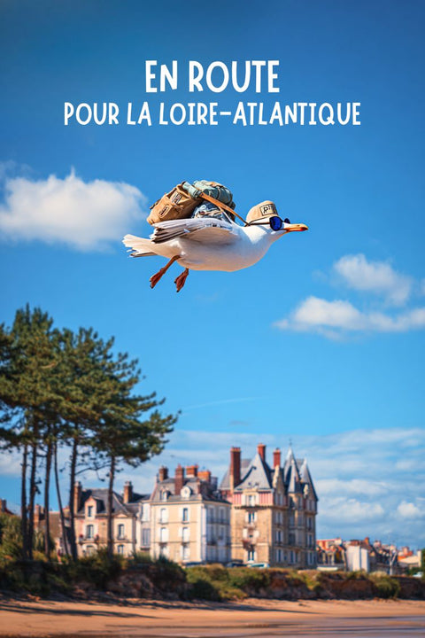 Affiche Loire Atlantique Drôle Souvenir Marrant.