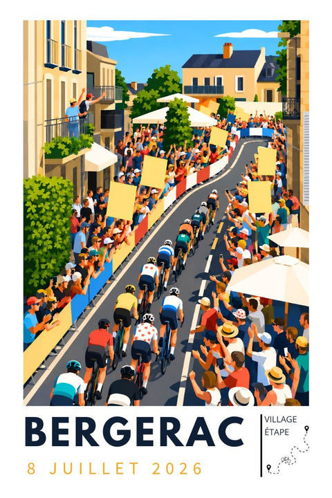 Affiche Bergerac - Edition limitée