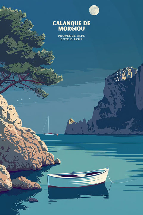 Affiche Calanque de Morgiou