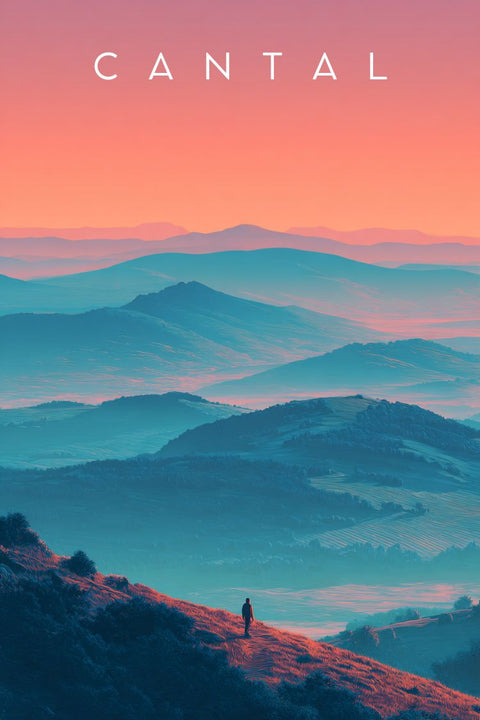 Affiche, Moderne, Cantal, Design, Tendance, Jeune, Chambre, Décoration, Murale, Esthétique