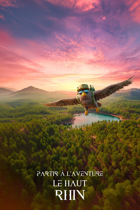 Affiche, Haut Rhin, Idée, Cadeau, Déco, Parfaite, Mémorable, Murale, Cartographie, Personnalisable.