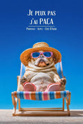 Affiche, Drôle, "Je Peux Pas J'ai Paca", Cadeau, Idéal, Retraités, Humour, Décoration, Mural, Francophone.