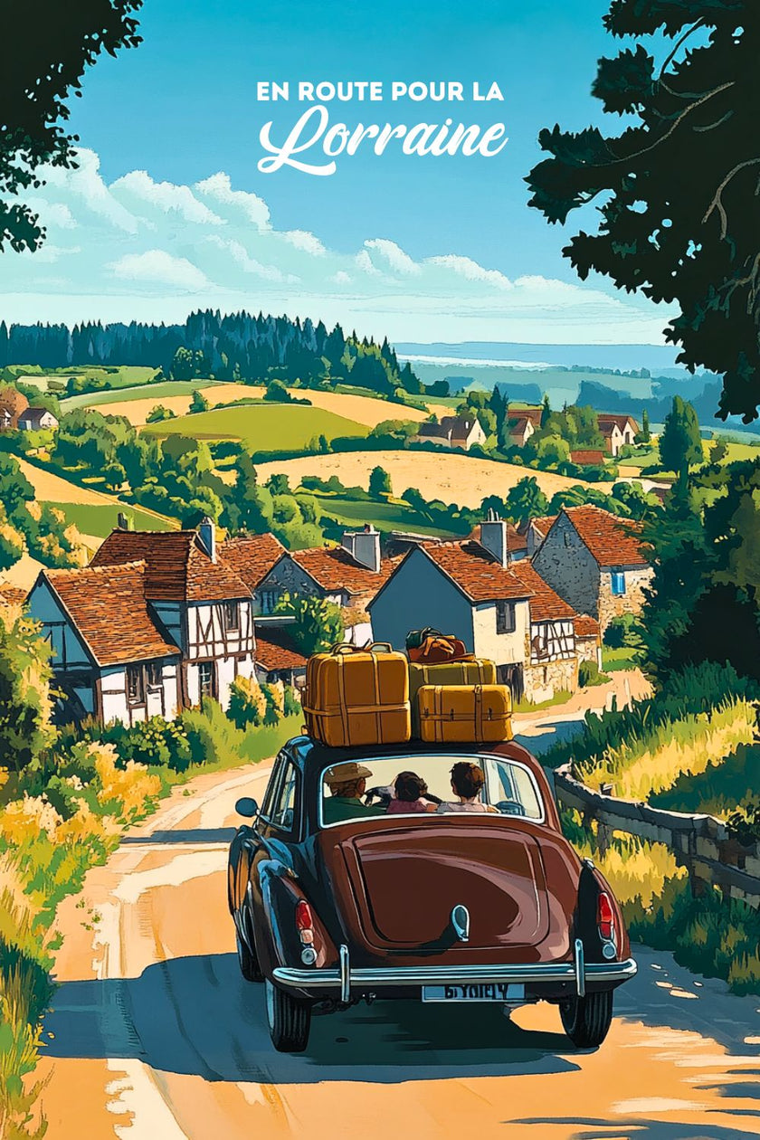 Affiche Lorraine vacances