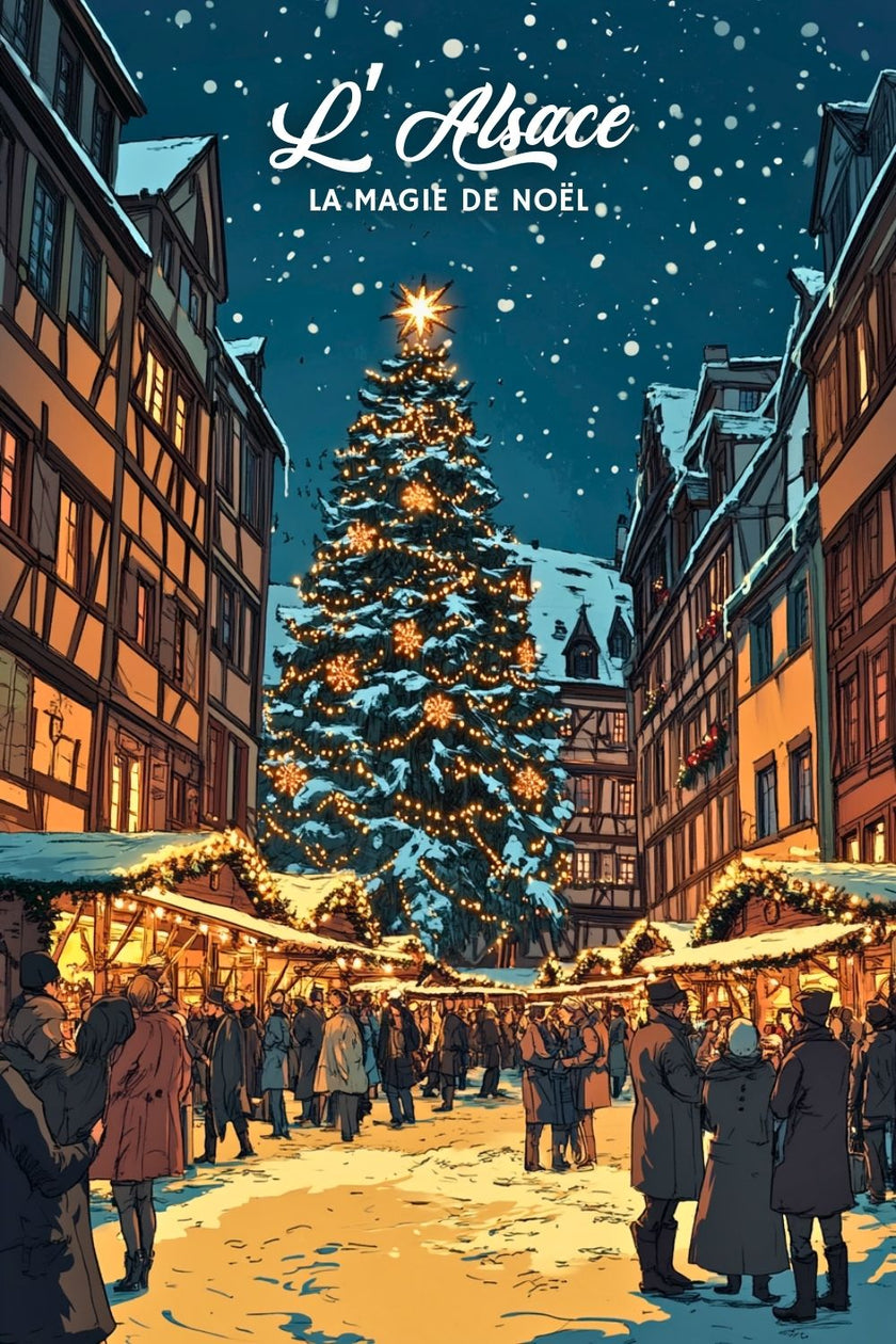 Alsace Icones Affiches Alsace - Les posters de l'Alsace – Posters de nos régions