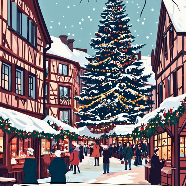 Affiche Colmar - La magie de Noël