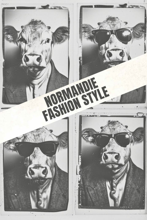 Affiche Normandie - Fashion Style