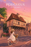 Affiche, Poster, Périgueux, Les Eschifs, Déco, Murale, Décoration, Design, Unique, Mural