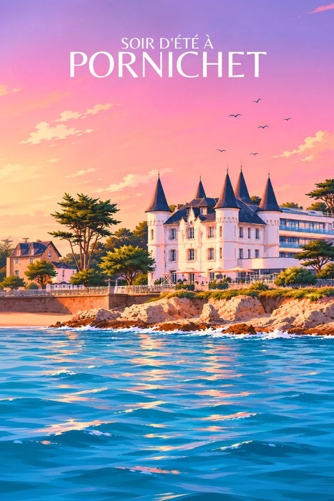 Affiche Pornichet - Relaxation Thalasso Sunset