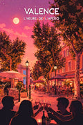 Affiche, Poster, Valence, Chambre, Ado, Apéro, Terrasse, Bar, Décoration, Produit