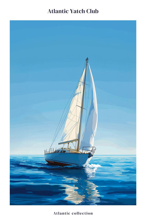 Affiche Voilier - French Paradise
