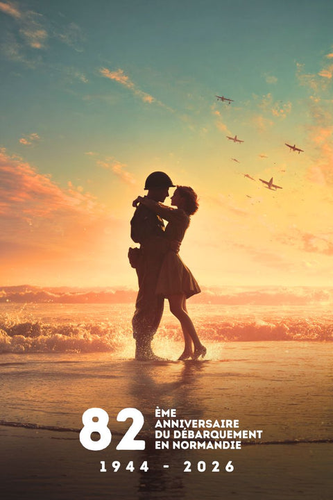 Affiche Dday 2026 - Anniversaire Normandie 82 ans