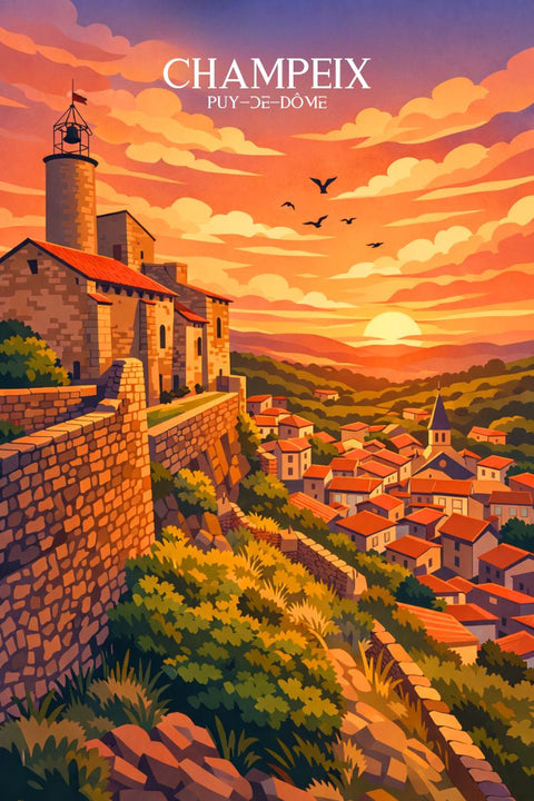 Affiche, Déco, Murale, Unique, Champeix, Poster, Intérieur, Design, Art, Décoration.