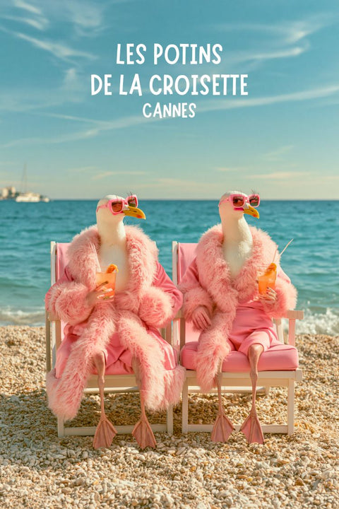 Affiche - Cannes Les Potins de la Croisette