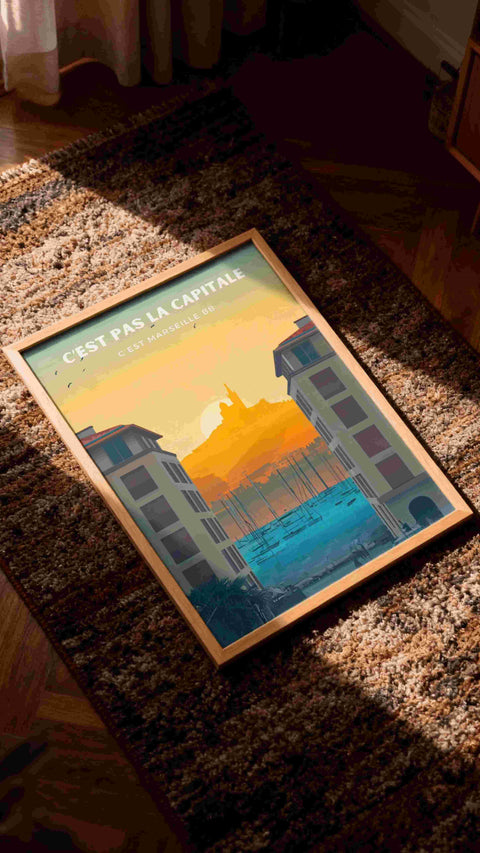 Affiche Poster C'est Marseille BB