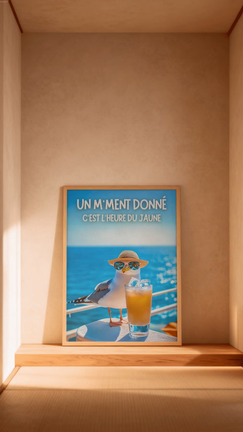 Affiche Humour - Ricard Pastis Poster Retro