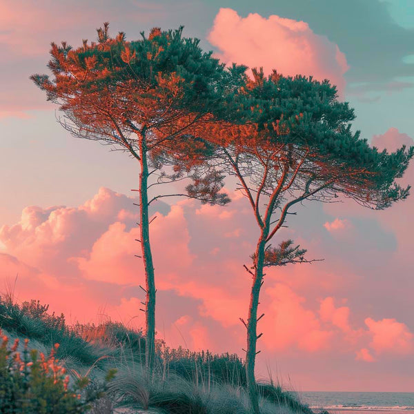 Poster aesthetic plage chambre salon 