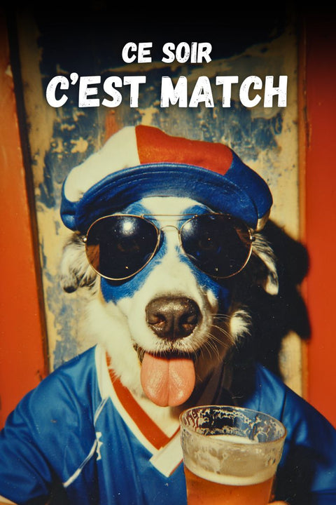 Affiche Match Foot Marante Fan Footix.