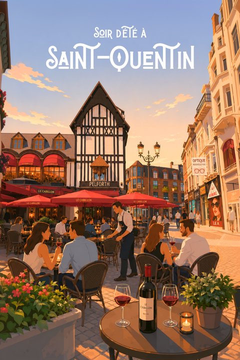 Affiche Saint Quentin - Soirée Apéro en Ville