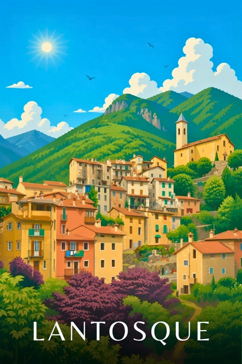 Affiche Lantosque - Nature, Montagne, Authenticité