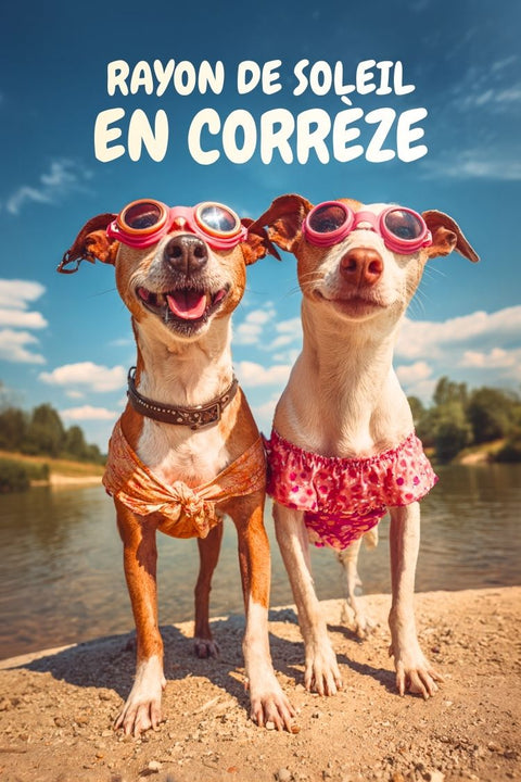 Affiche Corrèze - Soleil rigolo