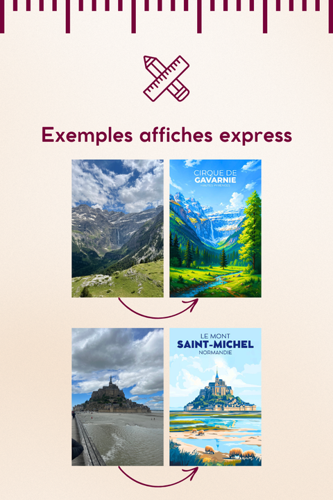 Affiche à la demande - Sur mesure