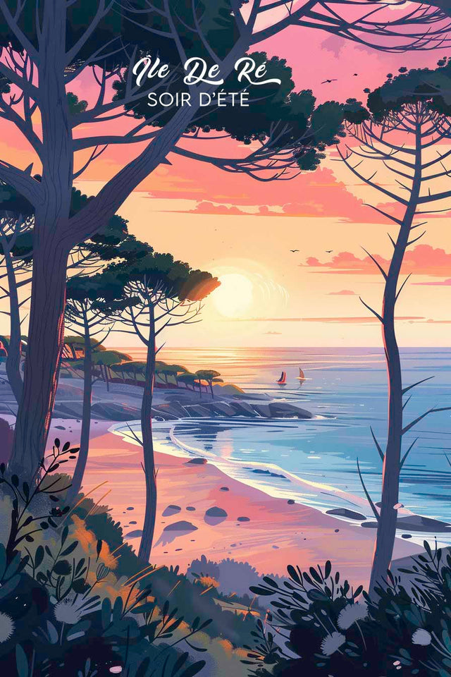 Affiche Île de Ré