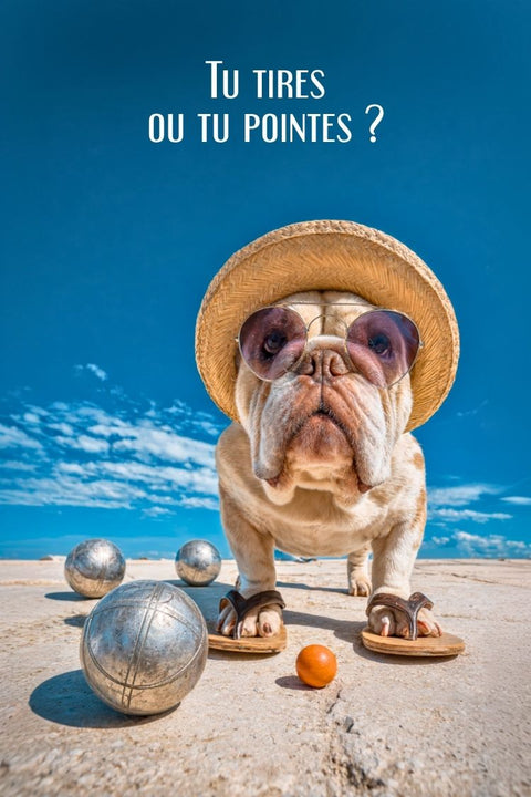 Affiche, Drôle, Pétanque, Cadeau, Marrante, Retraité, Sportif, Humour, Décoration, Passion.