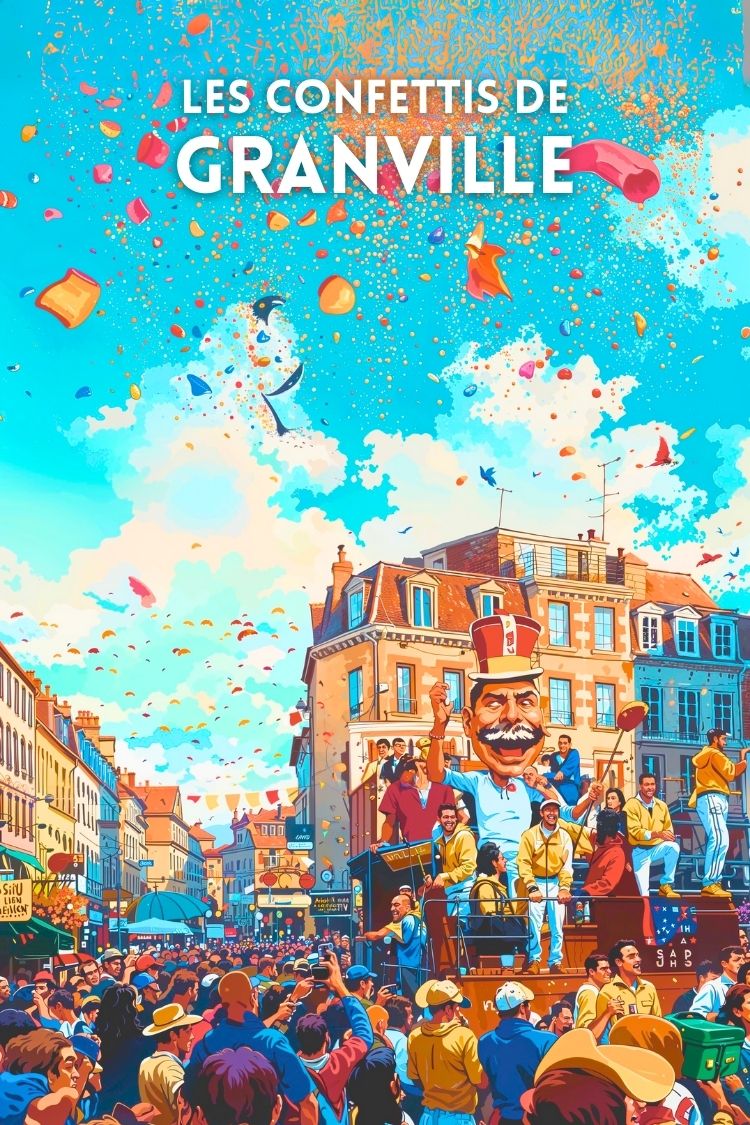 サントリー Granville Collection WORLD POSTERS Affiche Granville drôle - Poster bataille de confettis – Posters