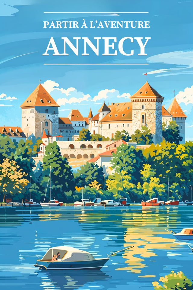 Affiche Château d'Annecy
