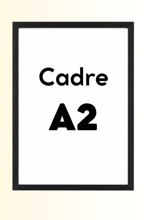 Cadre A2 - Noir