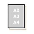 Formats de cadre pour décoration pro