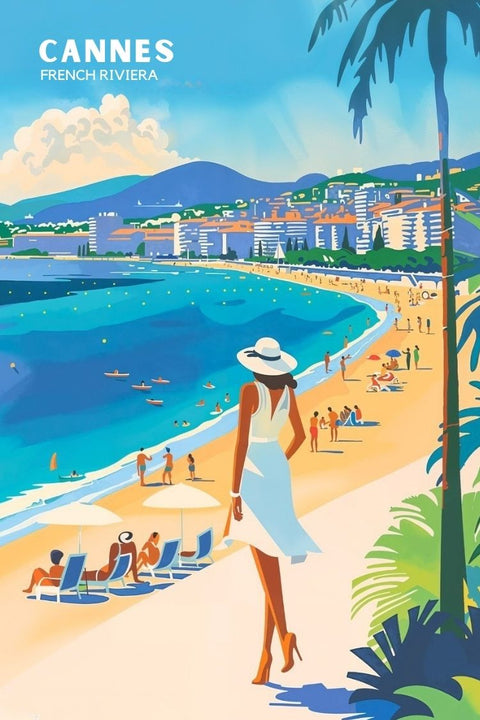 Affiche Cannes - La Classe à la Française